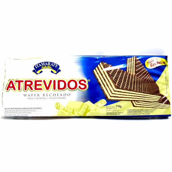 Biscoito Wafer Itamaraty 80g Atrevidos Choc Branco