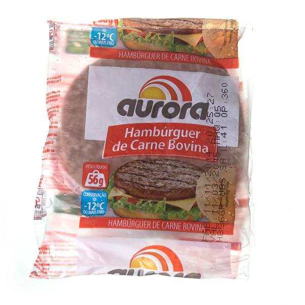 Hamburguer AURORA Bovino 56g