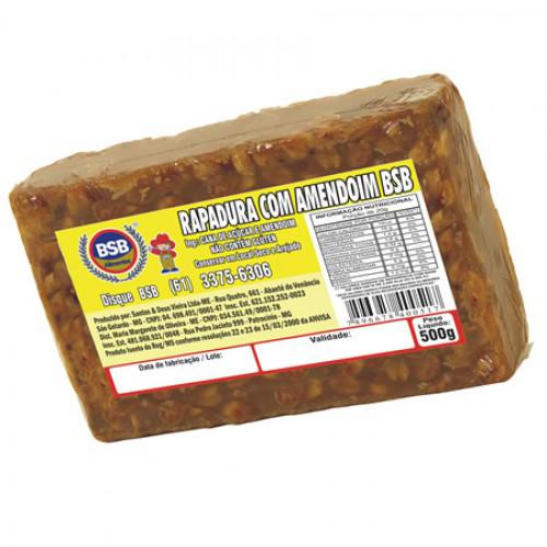 Rapadura BSB Amendoim 500g