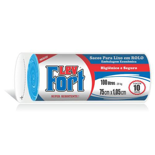Saco para Lixo LEVFORT Roll 100L com 10 Unidades