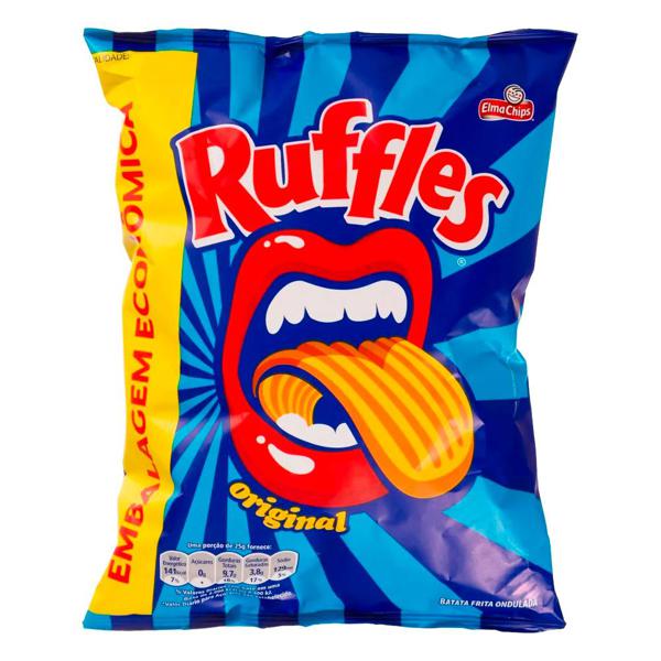 Batata Frita Ondulada RUFFLES Elma Chips Original Pacote 145g