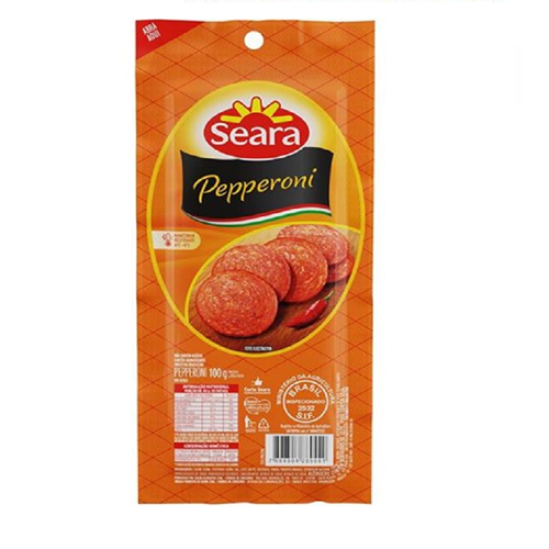 Salame Fatiado SEARA Pepperoni 100g