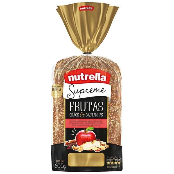 Pão de Forma NUTRELLA Supreme Cacau e Frutas 600g