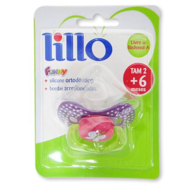 Chupeta LILLO Funny Silicone TAM:02 R:621450