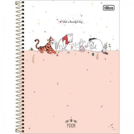Caderno Capa Dura Univ Pepper Fem 10M 160 Tilibra