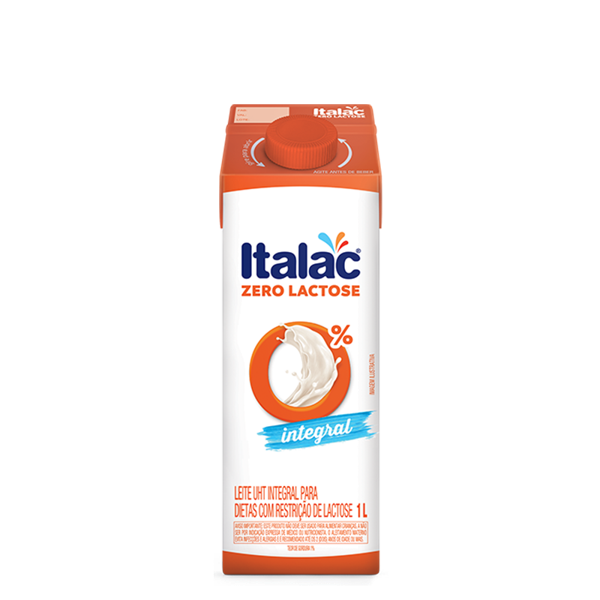 Leite Italac Zero Lactose Integral 1L