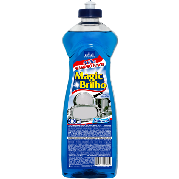 Limpa Alumínio MAGIC BRILHO 500ml