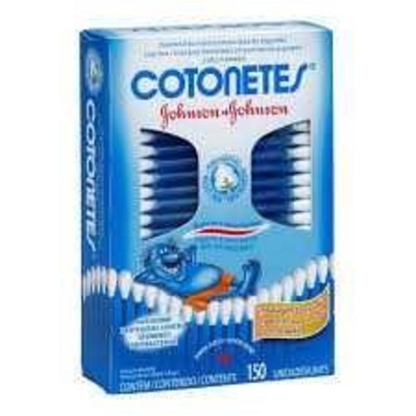 Cotonetes JOHNSON & JOHNSON Caixa com 150 Unidades