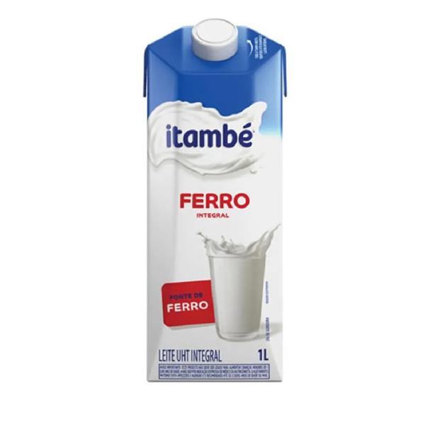 Leite ITAMBÉ Integral com Ferro 1L