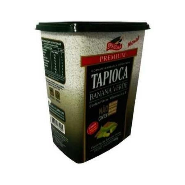 Tapioca Integral BRAZOKA Banana Verde 400g