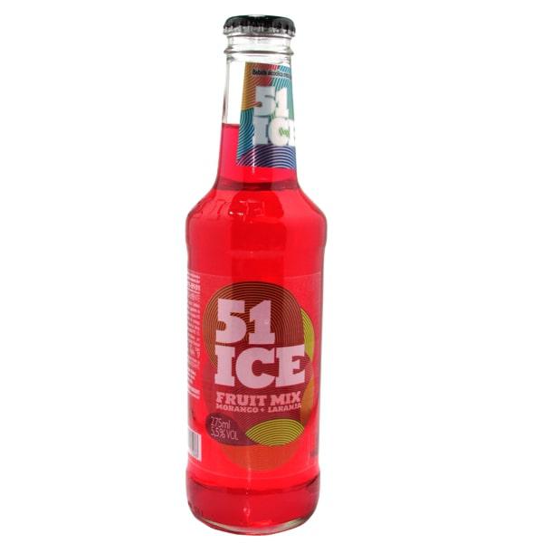 Bebida 51 Ice Fruit Mix Morango+Laranja 275ml