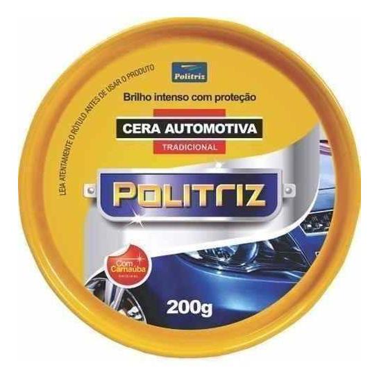 Cera Automotiva POLITRIZ Lata 200g