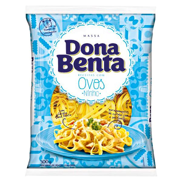 Macarrão com Ovos Dona Benta Ninho 500g
