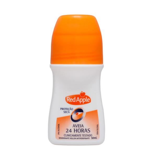 Desodorante Roll On RED APPLE Antitranspirante Aveia 50ml