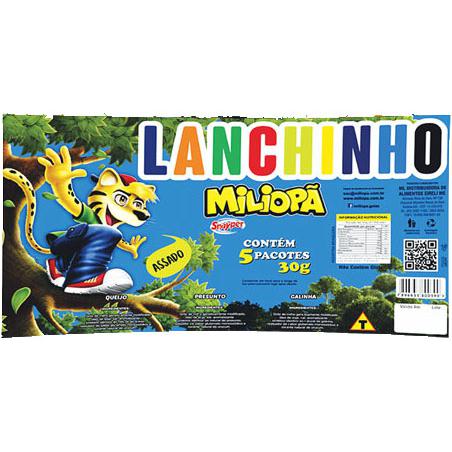 Salgadinho MILIOPÃ Lanchinho 150g