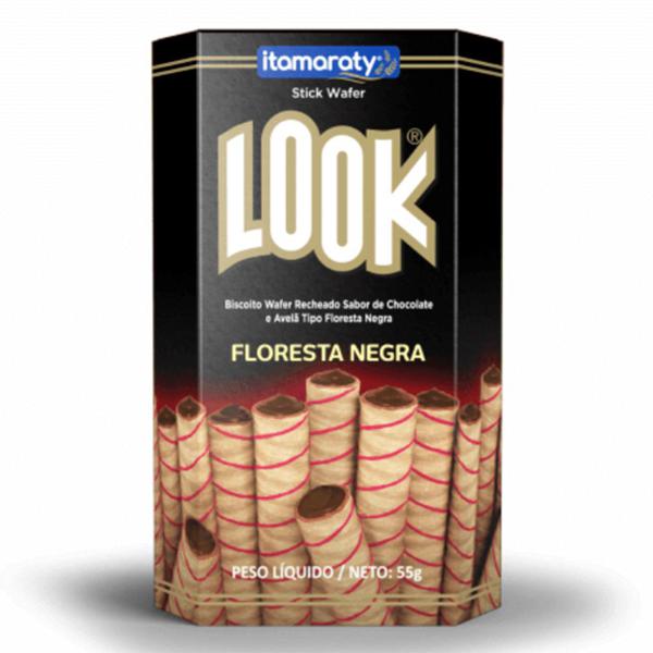 Biscoito Palitos Look 55G Floresta Negra