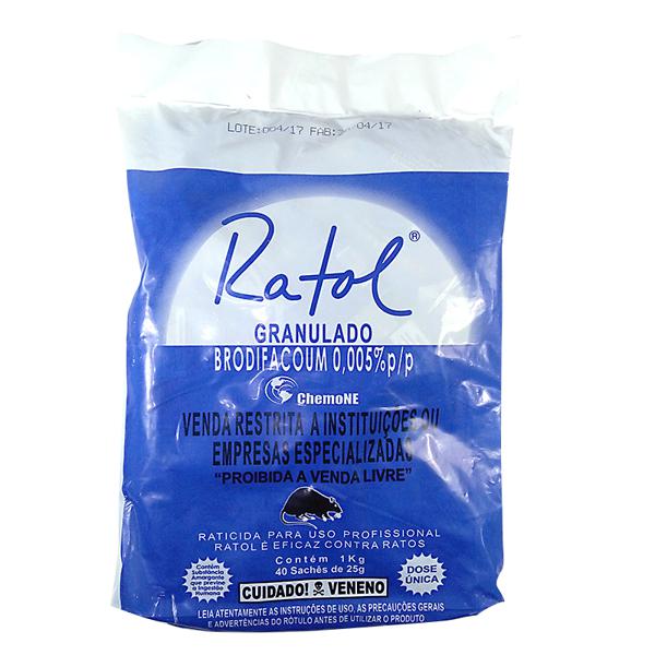 Raticida RATOL Granulado 25g
