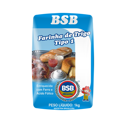 Farinha de Trigo BSB 1Kg