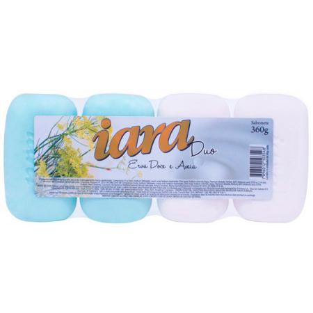 Sabonete Iara Duo Erva Doce e Aveia 360g 4 Unidades