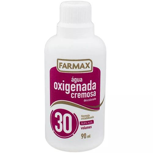 Agua Oxigenada Cremosa Farmax 90ml 30 Volumes
