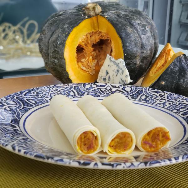 Canelone de Abóbora com Carne Seca 900g