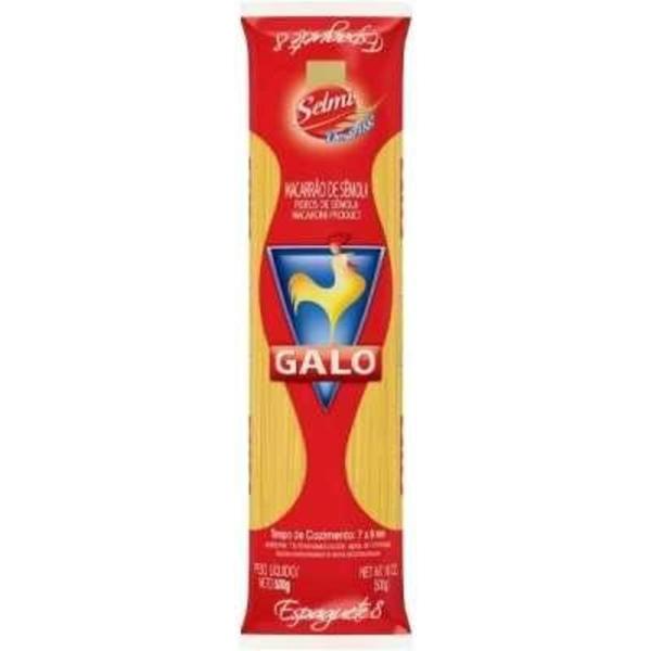 Macarrao Galo 1kg Semola Furadinho 5