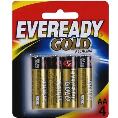 Pilha Eveready Gold Alcalina AA4