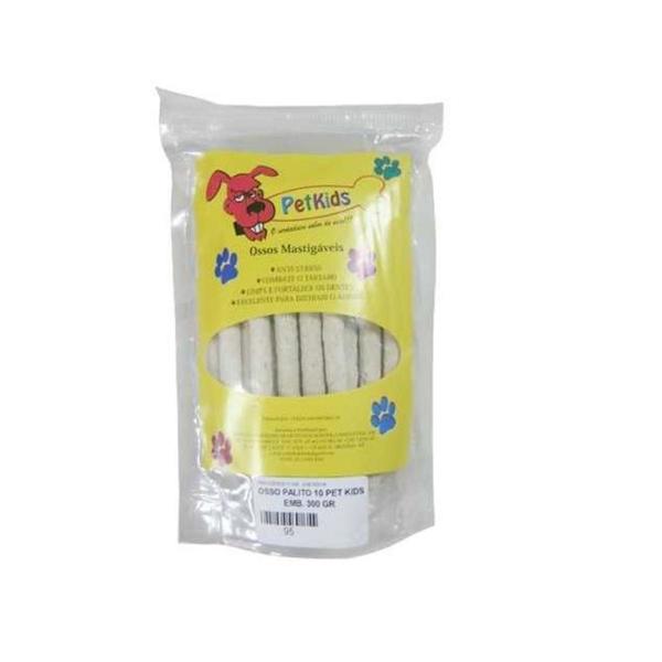 Petiscos PET KIDS Osso Palito N°10 300g