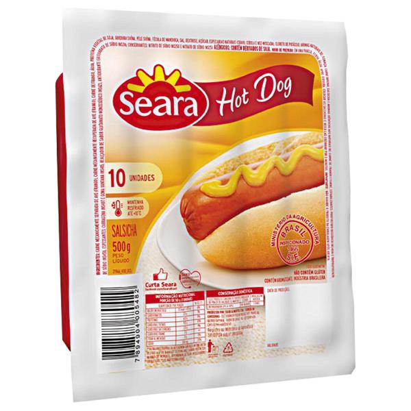 Salsicha SEARA Hot Dog 500g