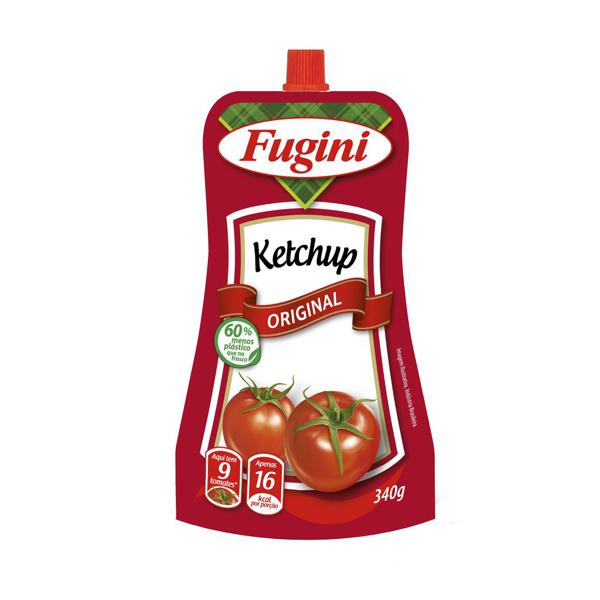 Ketchup Fugini Original Sachê com Bico 300g