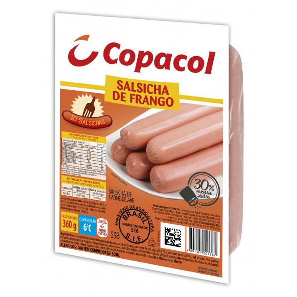 Salsicha COPACOL Frango 360g